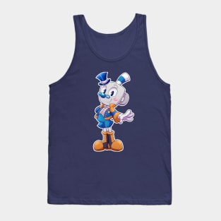 Steampunk Mugman | Cuphead | Livdaneix Tank Top